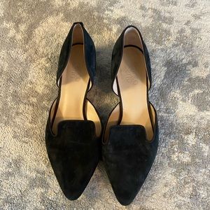Black Franco Sarto flats - size 9.5, hardly worn